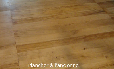 Plancher � l'ancienne