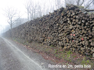 Rondins petits bois Valembois